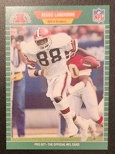 1989 Pro Set #78 Reggie Langhorne RC
