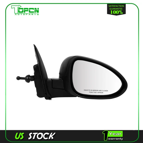 Mirrors Passenger Right Side Non-Heated Manual Folding For 2013-2014 Chevy Sonic