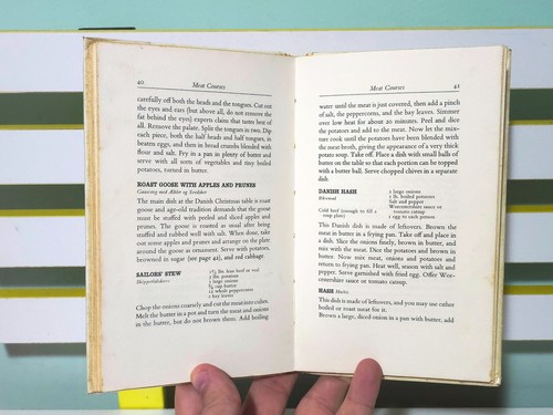 Danish Cookery by Susanne: 10th Edition! 1974 HC Denmark Cultural Cookbook - Picture 5 of 5