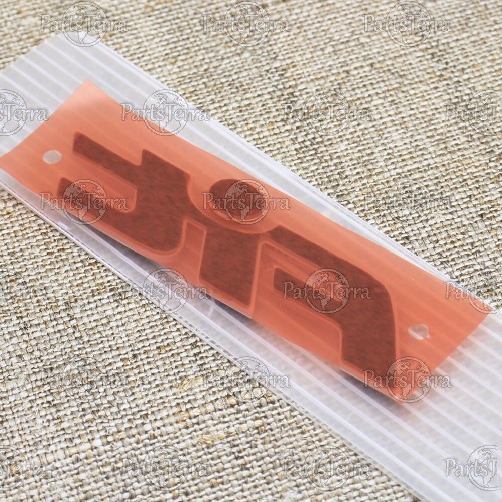 その他 n OEM Honda Rear Nameplate Chrome Emblem FIT with Red Dot