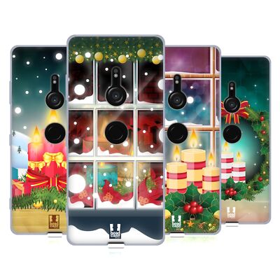 HEAD CASE DESIGNS HOLIDAY CANDLES SOFT GEL CASE FOR SONY PHONES 1