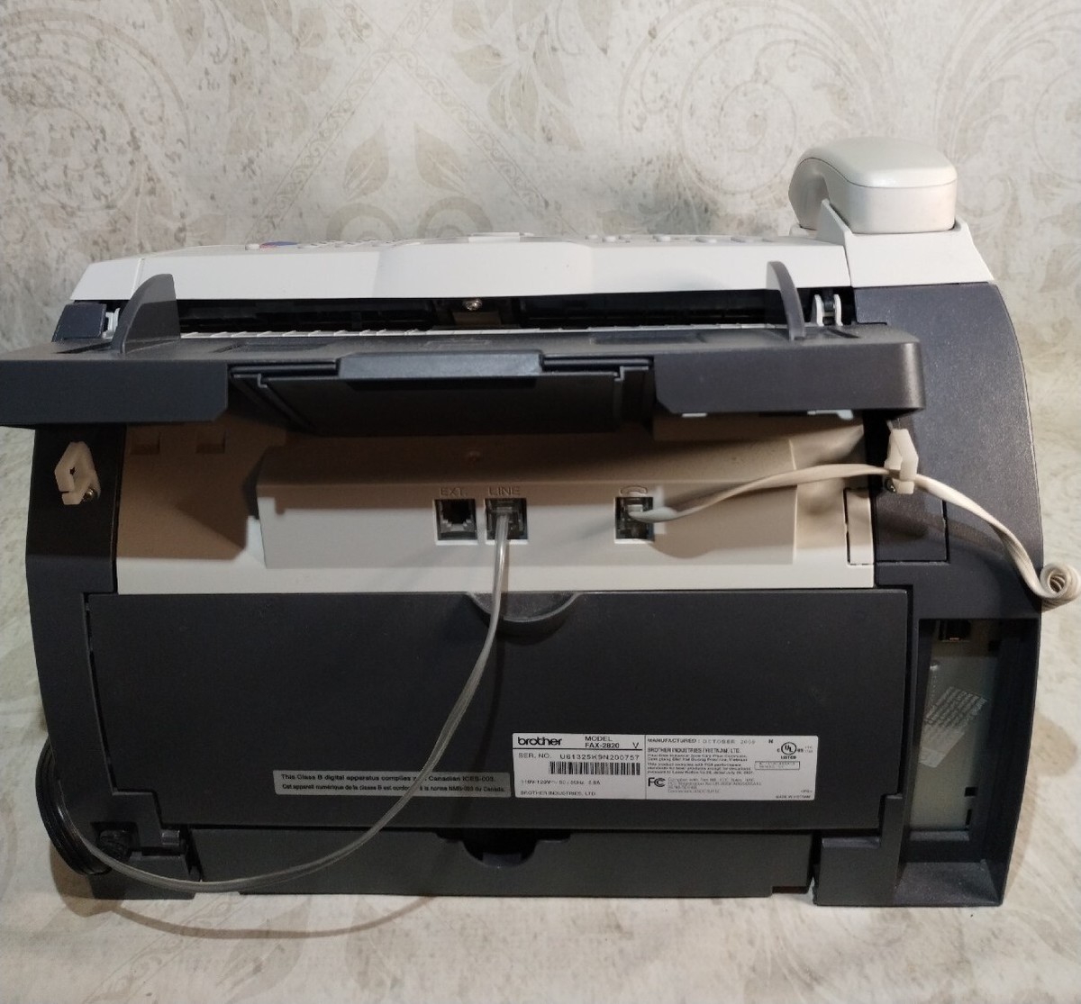 Brother Fax-2820 Intellifax 2820 | eBay