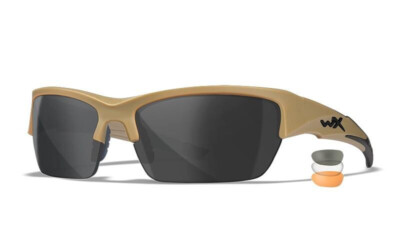 Wiley X VALOR 2.5 Black OPS Set TAN, Schutzbrille, Sonnenbrille