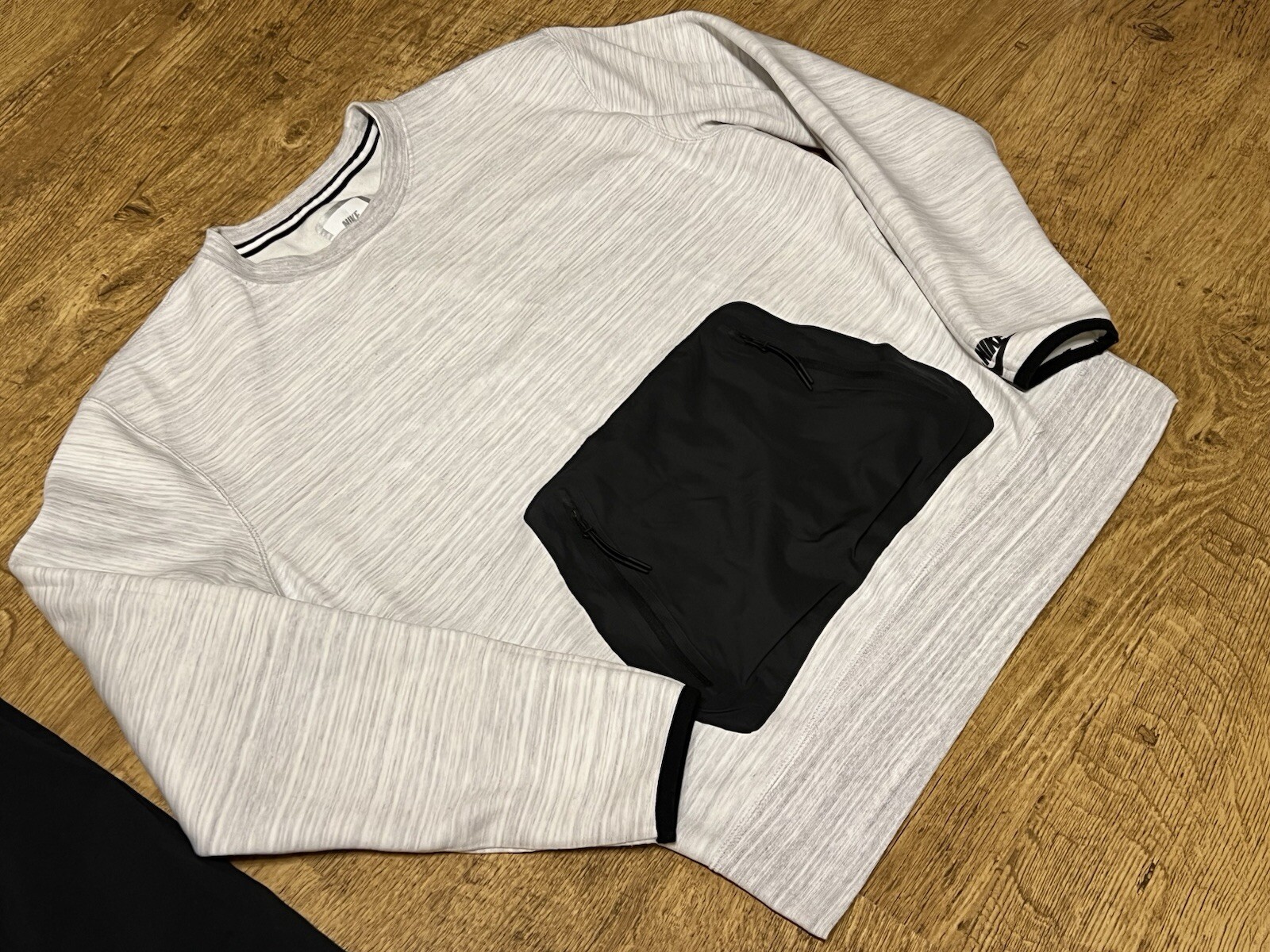Nike Tech Fleece Set Sweatshirt And Woven Joggers Nikelab White Label Rare 2015 image 8