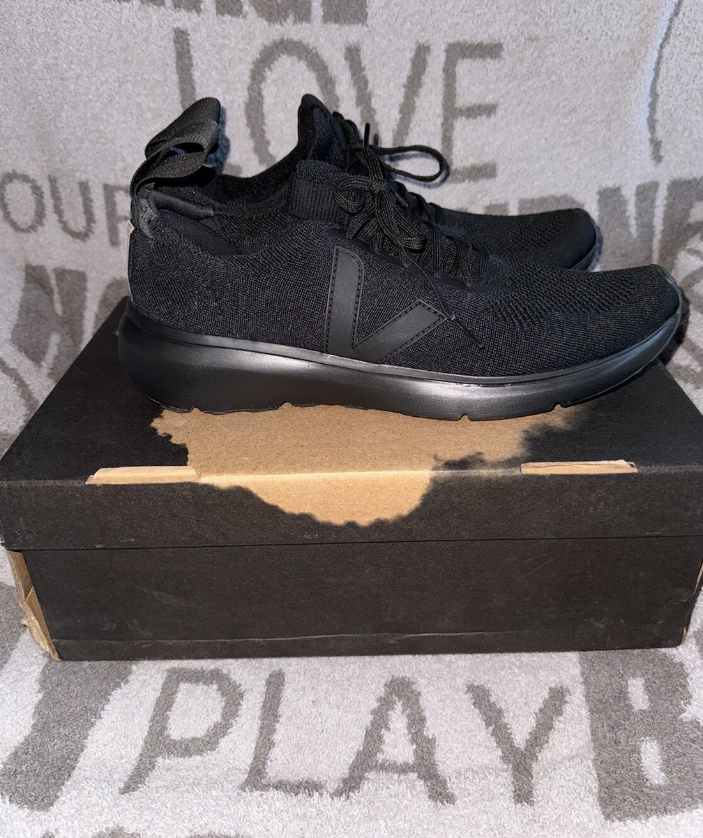 Running Shoe Veja Rick Owens Black Rick Owens X Veja Performance