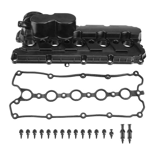 Engine Valve Cover w/Gasket Bolts Cap For VW Beetle Golf Jetta Passat 2.5L S12 - Picture 2 of 15