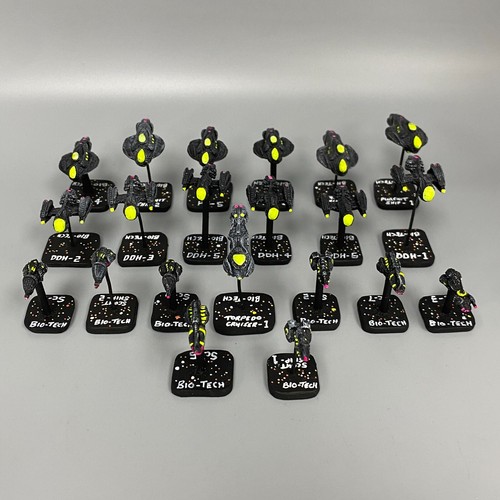SPACE FLEET TYRANID SHPS COLLECTION BATTLEFLEET GOTHIC WARDRONES DRONES