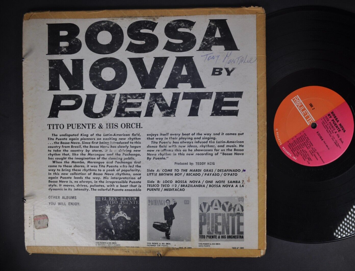 【USオリジ】Tito Puente Bossa Nova By Puente TITO PUENTE & HIS ORCH. Bossa Nova By Puente LATIN LP ROULETTE | eBay