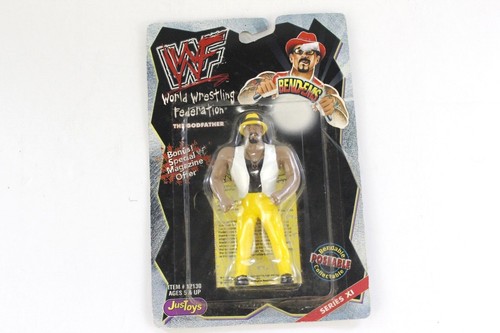 1999 Just Toys WWF Bend-Ems Series 11 The Godfathe...
