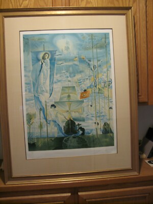 SALVADOR DALI  - ''CHRISTOPHER COLUMBUS DISCOVERS AMERICA''  #196/300 SIGNED