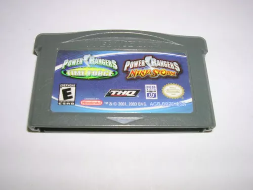 Power Rangers Time Force Ninja Storm (Game Boy Advance GBA) Original Game