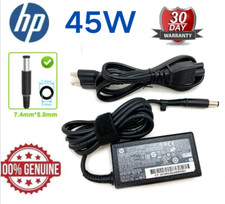 Genuine 45W HP Laptop Charger Power Adapter 19.5V 7.4mm/5.0mm Tip