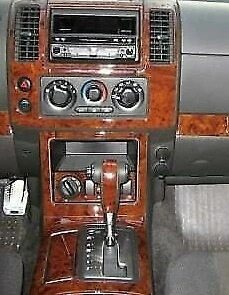 FOR Isuzu Trooper 1995-2002 NEW INTERIOR SET WOOD ALUMINUM CARBON DASH TRIM KIT - Image 2 of 4