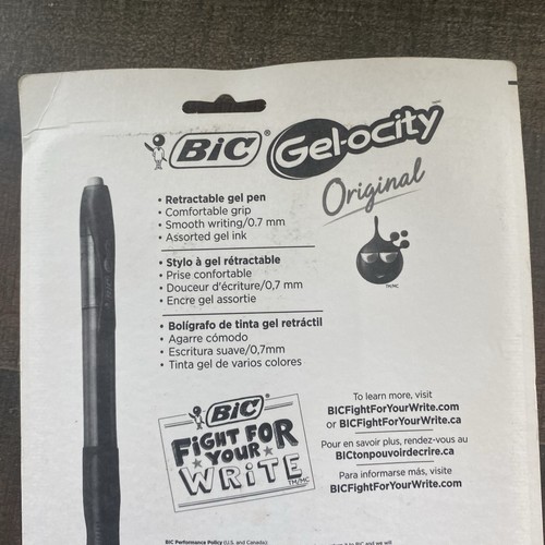 Gelocity Original Long Lasting Fashion Gel Pens, Medium Point (0.7mm) Assorted - Picture 7 of 8