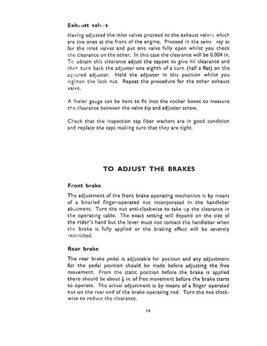 Triumph Owners Manual Book 1969 TR6R, TR6C & T120R Tiger, Trophy & Bonneville. - Picture 5 of 12