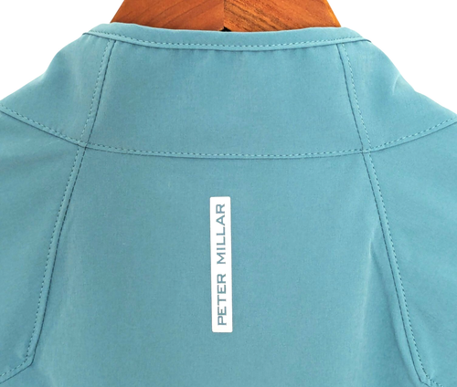 Peter Millar Flex Adapt 1/2 zip pullover XL green windbreaker golf Crown Crafted - Picture 4 of 13
