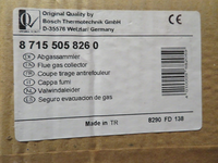 Junkers 87155058260 Abgassammler Neu Ovp