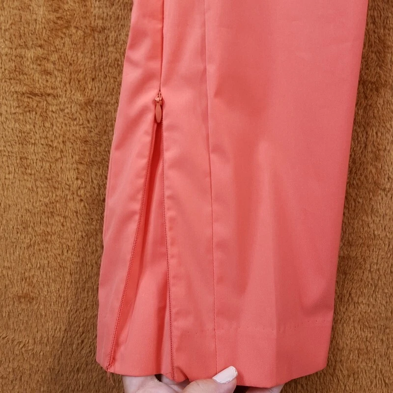 Брюки женские J LINDEBERG размер 26 коралловые прямые карманы для гольфа гольфиста LALEH - Изображение 3 из 4