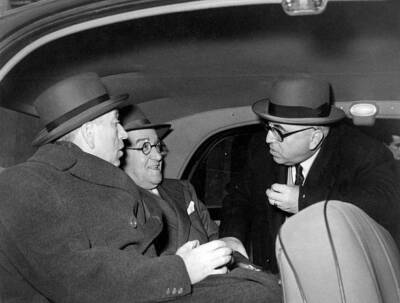 Ezio Vanoni Adone Zoli Silvio Gava Ministers Economy Finances duri- Old Photo 1