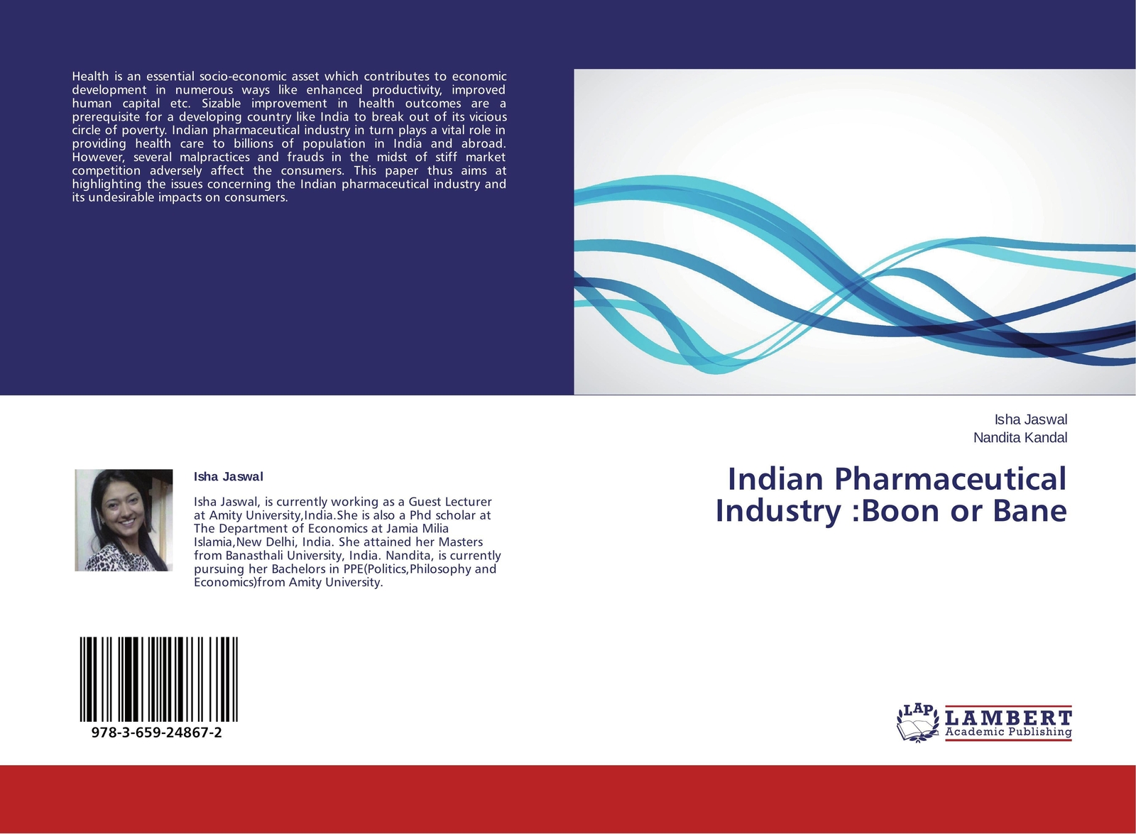 Thumbnail - Indian Pharmaceutical Industry :boon Or Bane Isha Jaswal (u. A.)