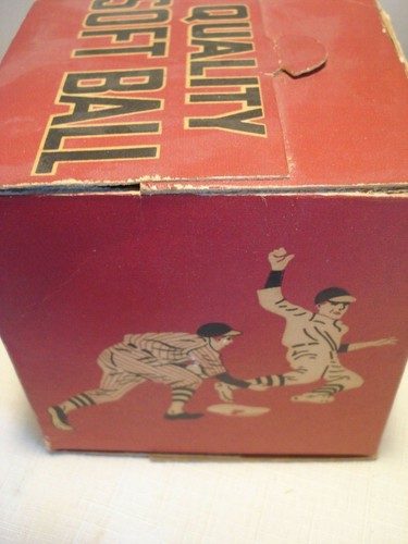 Vintage...J..DeBeer....And...Son...Official..Day..&..Nite..Softball..W/Box - Picture 3 of 7