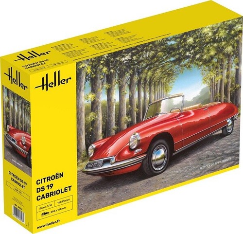 Heller 80796 - 1:16 Citroën DS 19 Cabriolet - Neuf - Afbeelding 1 van 1