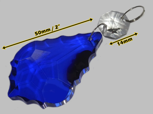 6 or 12 Hanging Sun Catchers Chandelier Crystals Glass Droplets Beads Vintage - Picture 62 of 340