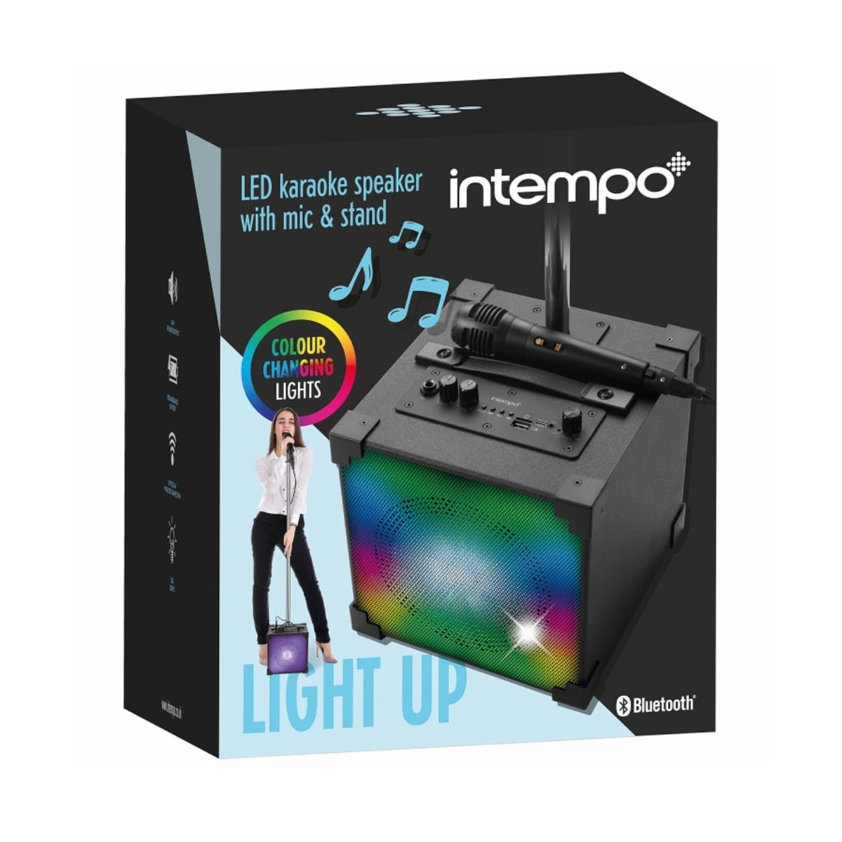 Intempo Polaroid Karaoke Speaker Intempo Karaoke Bluetooth Speaker