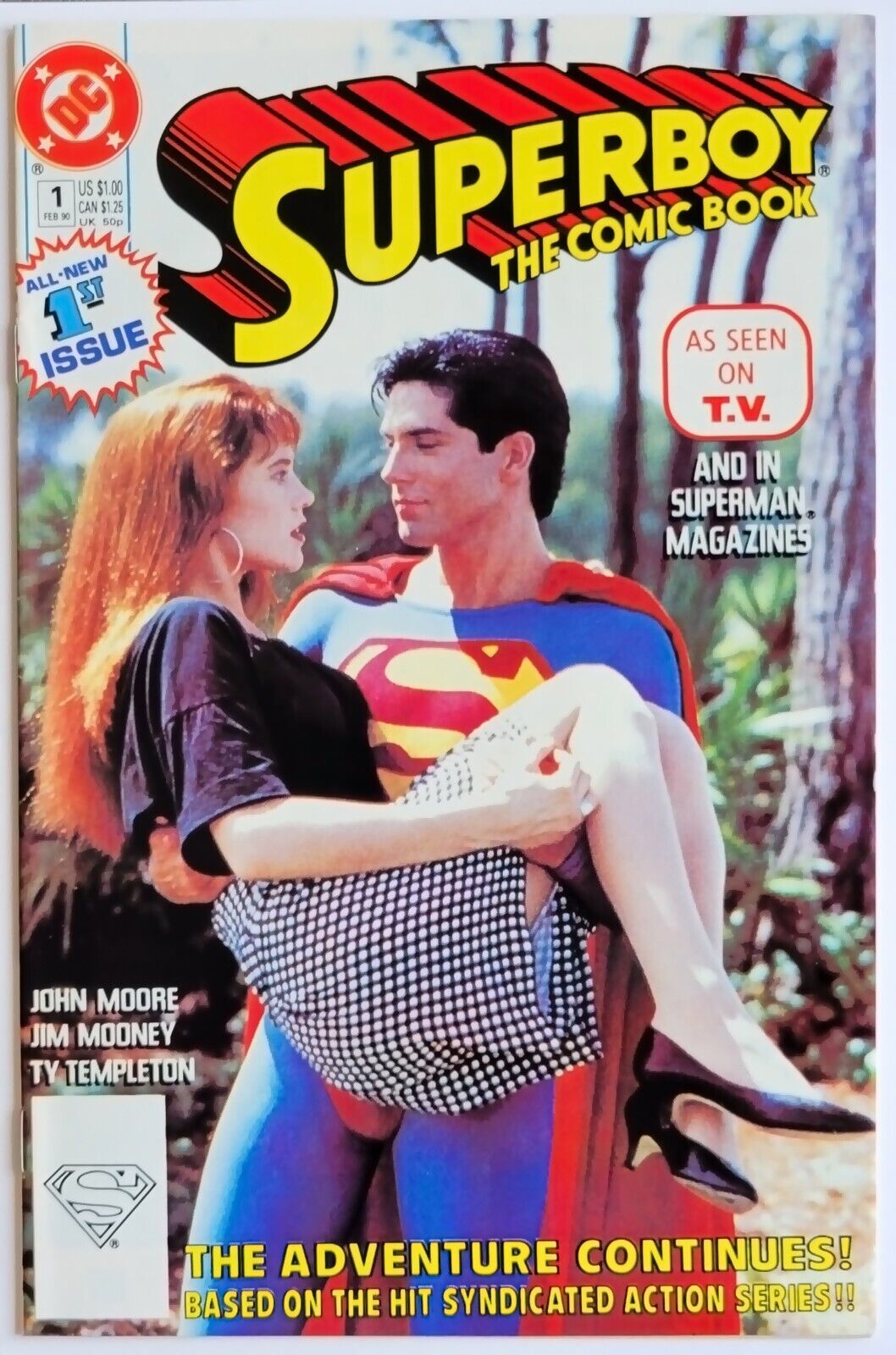 Superboy #1 (1990) Vintage Premier Issue Vol. 3, Clark Leaves for College in FL