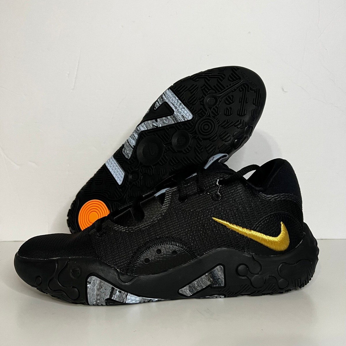 Nike PG 6 Black Celestine Blue Basketball Shoes Mens Sizes 