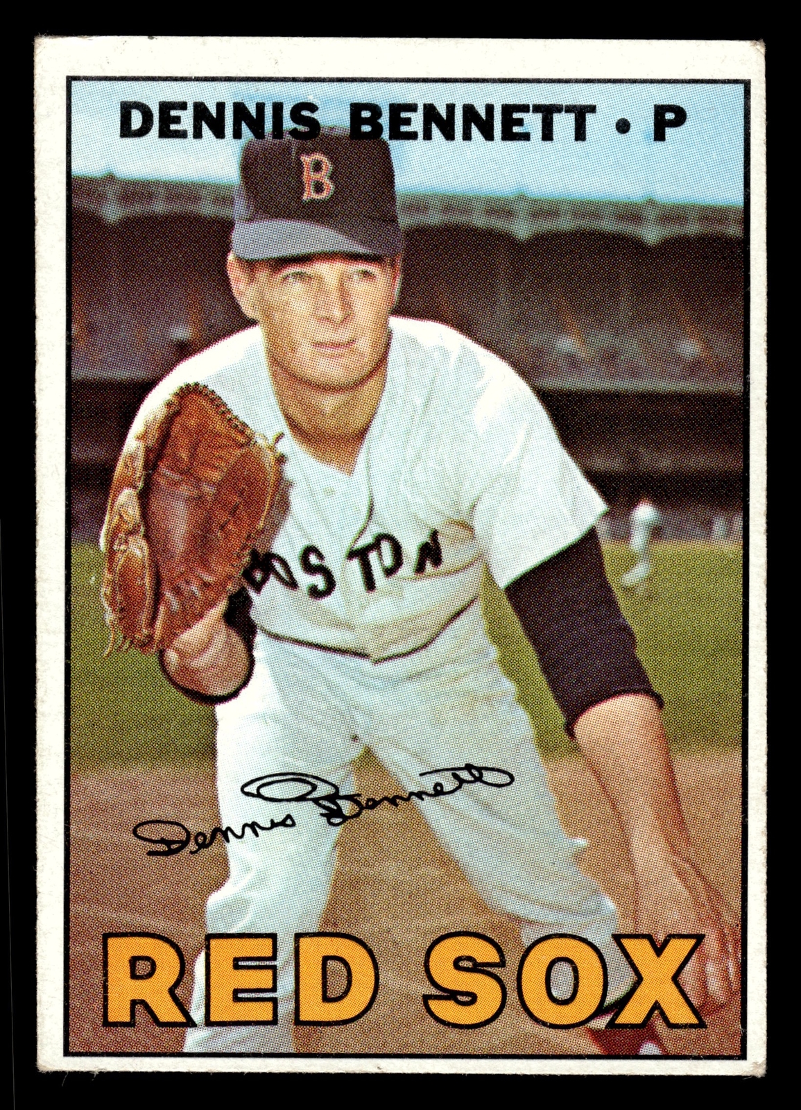 1967 Topps #206 Dennis Bennett