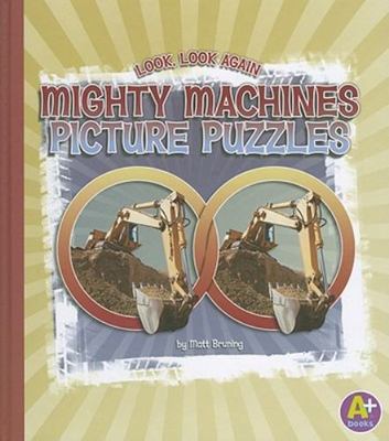 Mighty Machines Picture Puzzles, Library by Bruning, Matt, Brand New, Free sh...