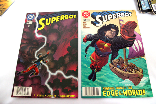 19 COMIC BOOKS DC SUPERMAN & SUPERBOY SUPER HERO 1/2 OFF COVER PRICE - Picture 10 of 11