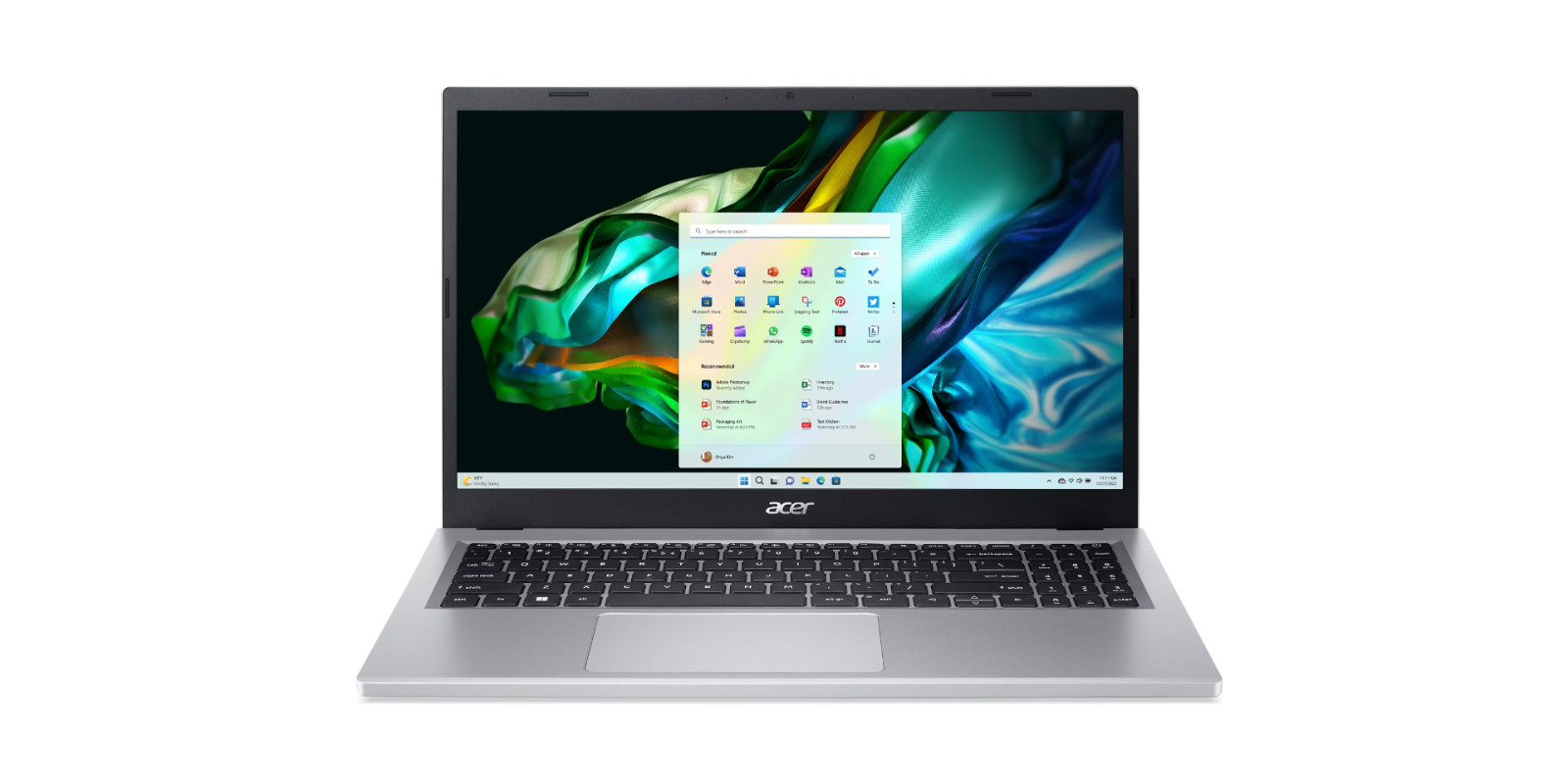 Acer Aspire 3 - 15.6" Laptop AMD Ryzen 3 7320U 2.40GHz 8GB RAM 128GB SSD W11H S