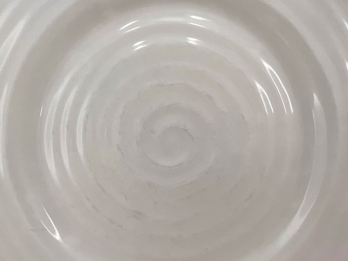 Portmeirion Sophie Conran White Swirl Pranzo Insalata 8" Piatti Set di 2 Pezzi - Foto 5 di 8