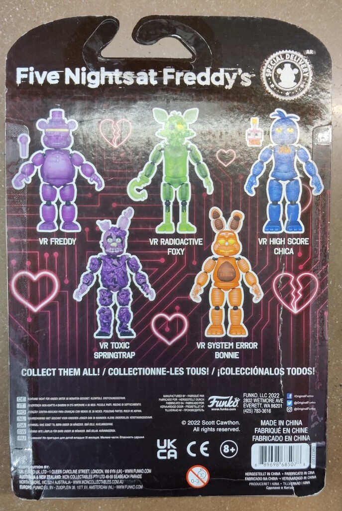 Funko Pop! Five Nights At Freddy's – Blackheart Bonnie The Rabbit – Action Figure In Vinile Da Collezione, Giocattolo Ufficiale Per Bambini E Adulti - 4