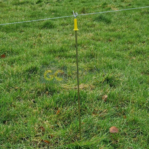 Metal Pigtail Electric Fence Post 10mm Round Steel Heavy Duty 106cm eBay