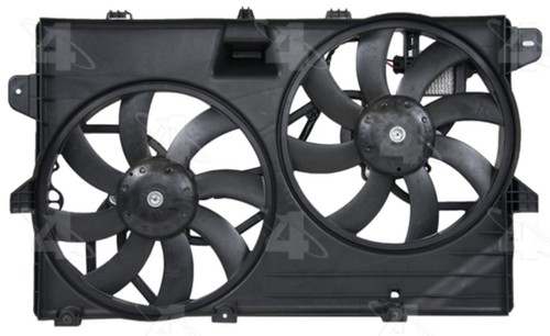 Radiator & Condenser Fan Assy Four Seasons 76228 - Picture 2 of 3