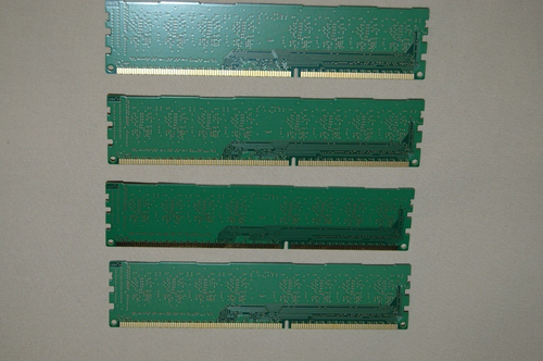16GB Micron MT8JTF51264AZ-1G6E1 four 4GB PC3-12800 DDR3-1600MHz Desktop Memory - Picture 2 of 2