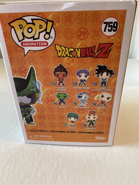 Funko Pop! #759 DragonBall Z - Perfect Cell (GITD) 2020 Spring ECCC Exclusive | eBay