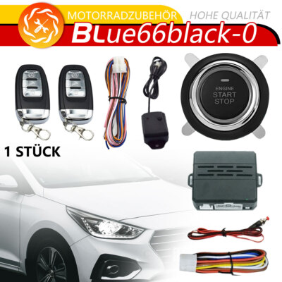 Auto Schalter Keyless Entry Motor Start Alarm System Push Button Remote Starter