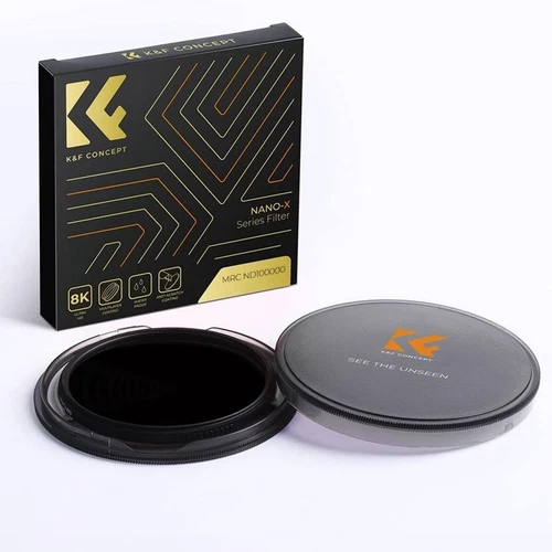 K&F Concept 67mm NANO-X ND100000 Solar Filter 16.6-Stop for DSLR Camera - Picture 2 of 14