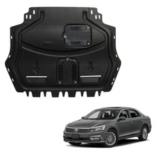 For VW Passat 2011-2018 Black Engine Chassis Armor Under Cover Guard Mud Flaps