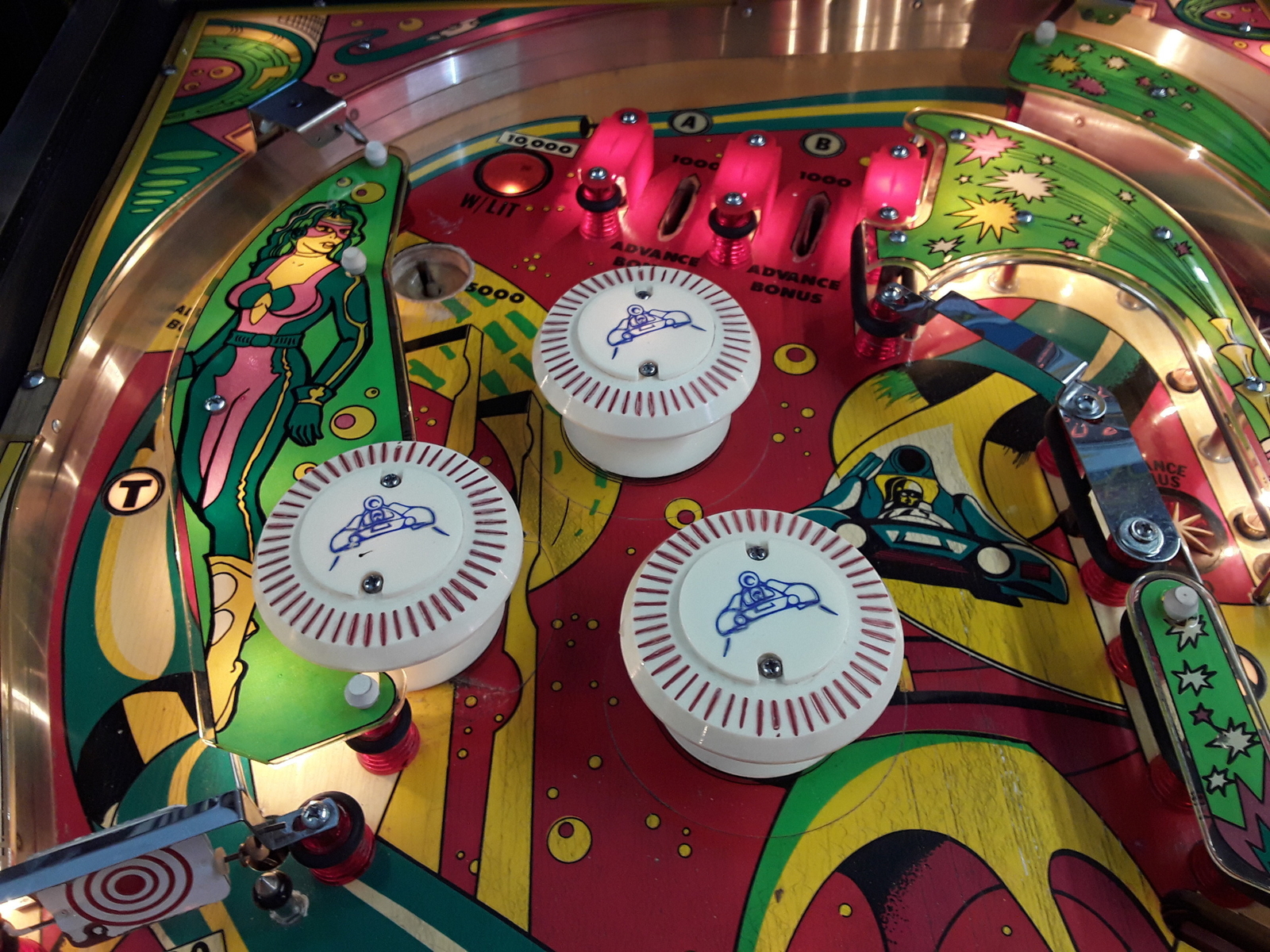 Tri Zone Pinball Machine by Williams eBay