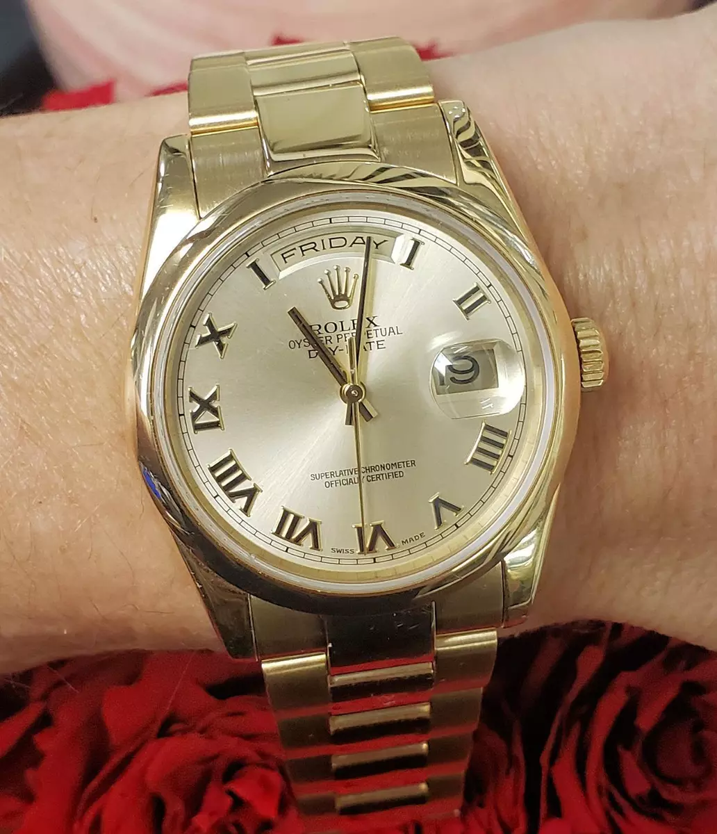 Rolex day date 2001 top
