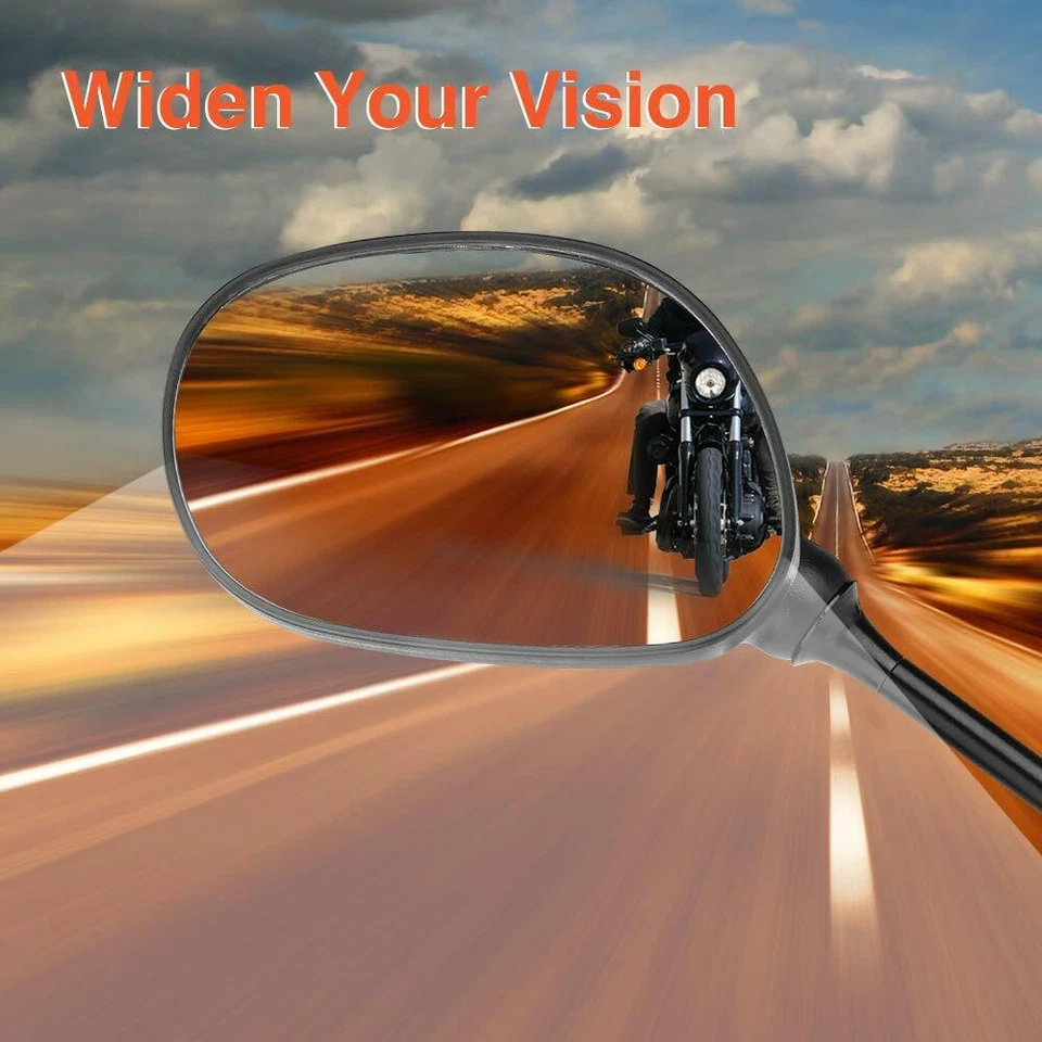 Espejo retrovisor lateral ATV con manillar de 7/8" para Polaris Sportsman Honda Foreman Foto 4 de 4