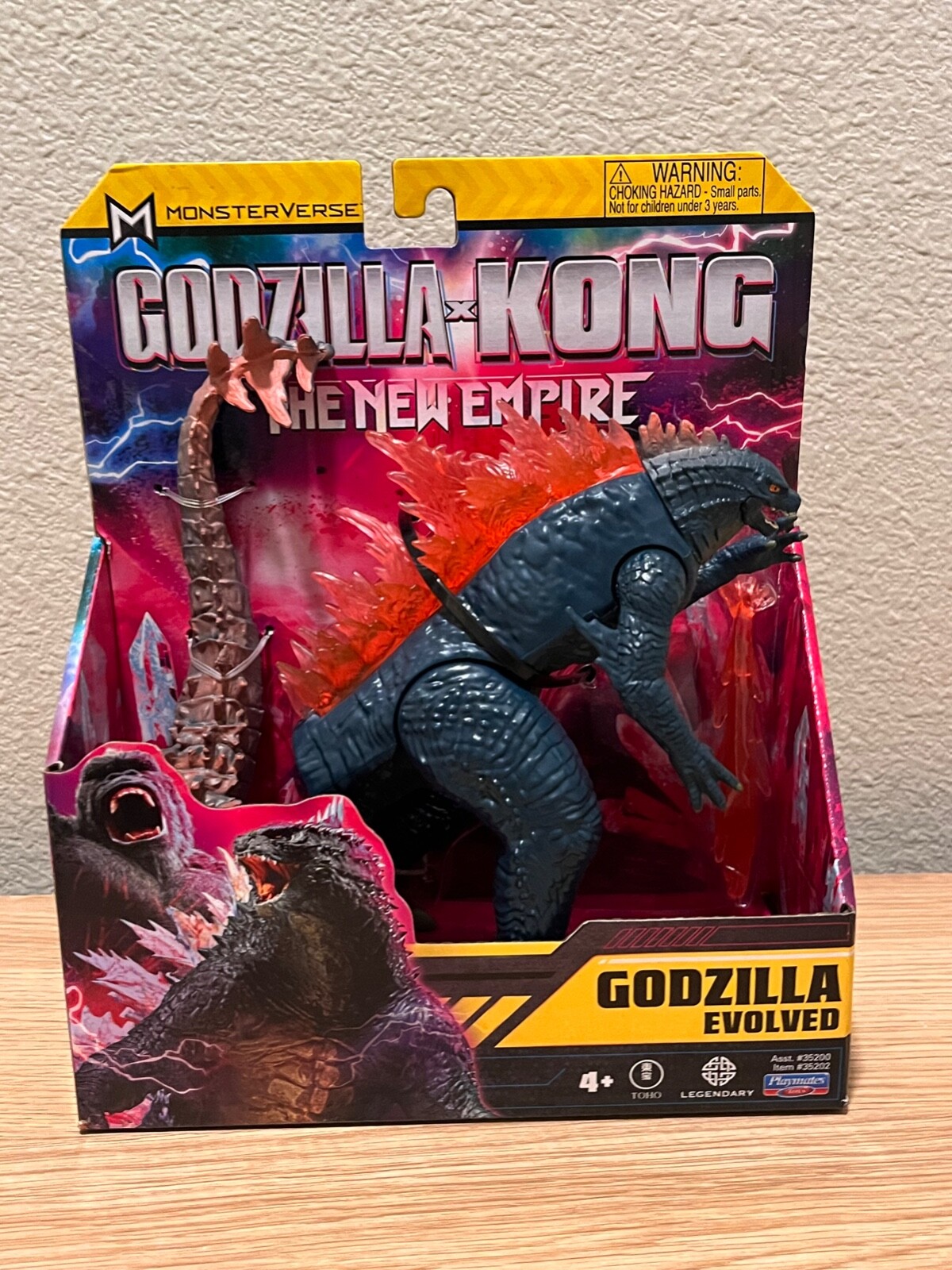 Godzilla x Kong The New Empire Godzilla Evolved Heat Ray Action Figure 6-Inch