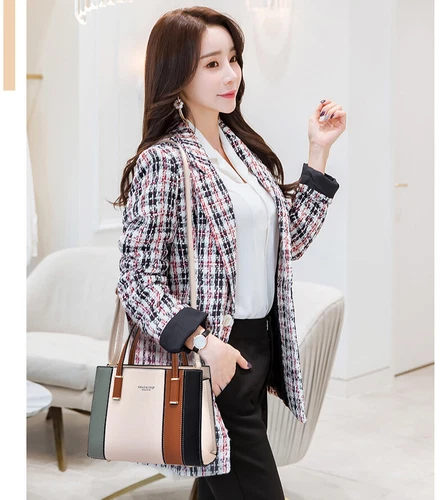 Bolsos de mano de cuero sintético para mujer Bandolera Cartera de hombro Cartera Bolso de mano - Imagen 6 de 22