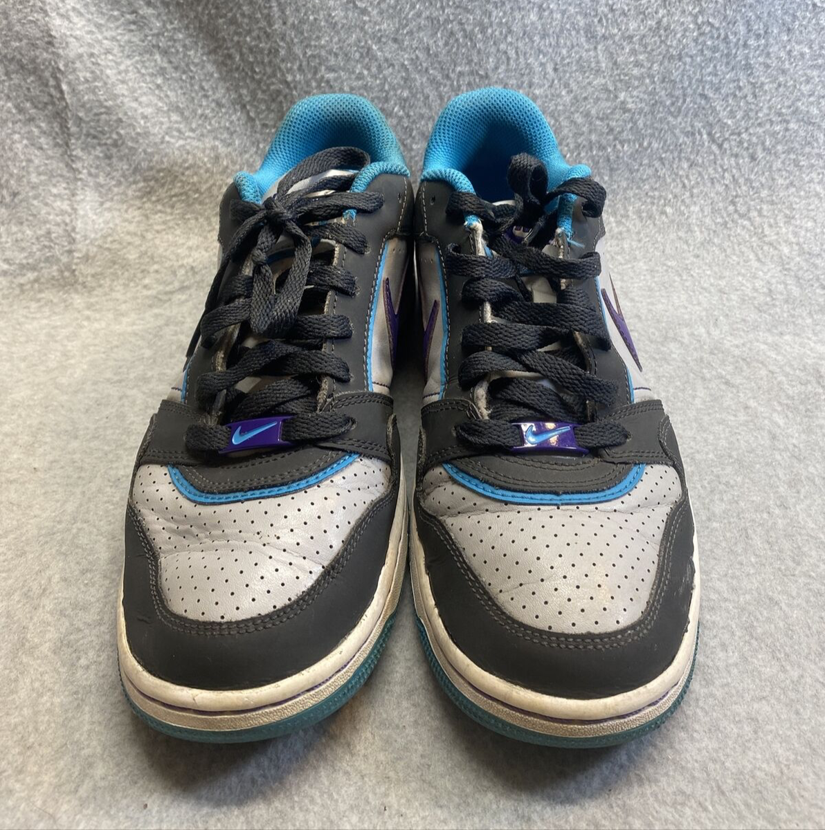 NIKE Air Prestige 3 SHOEs Women Sz 8 Gray Blue Purple 2012 NIKE Air Prestige 3 SHOEs Women Sz 8 Gray Blue Purple 2012