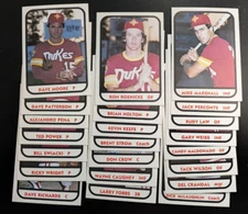 1981 TCMA Albuquerque Dukes - You Pick 1! - Los Angeles Dodgers AAA Minor League